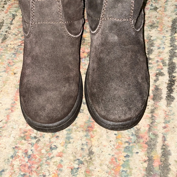 Marc Fisher Womens Fearra Brown Leather/suede Boots SZ 7.5 M - Picture 4 of 6